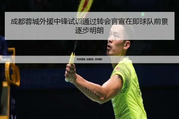 成都蓉城外援中锋试训通过转会官宣在即球队前景逐步明朗